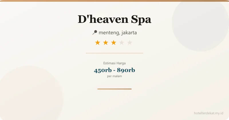 - Hotel 3 bintang di menteng, jakarta